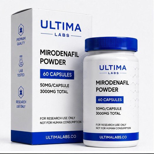 MIRODENAFIL POWDER (60 CAPSULES) (50MG/CAPSULE, 3000MG TOTAL)