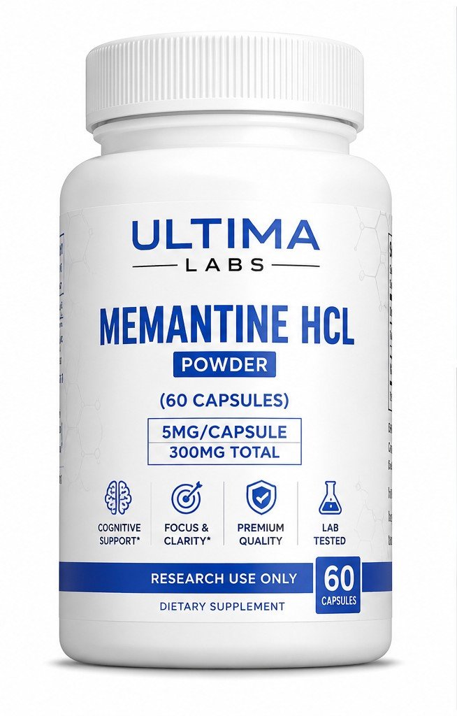 MEMANTINE HCL POWDER (60 CAPSULES) (5MG/CAPSULE, 300MG TOTAL)