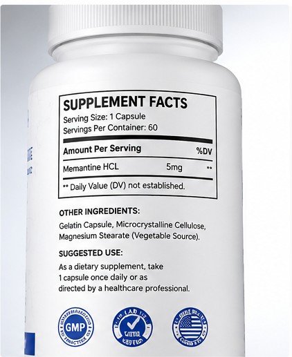 MEMANTINE HCL POWDER (60 CAPSULES) (5MG/CAPSULE, 300MG TOTAL) - Image 2