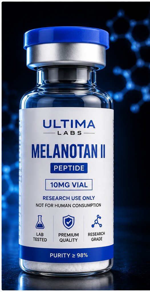 MELANOTAN II PEPTIDE 10MG VIAL - Image 2