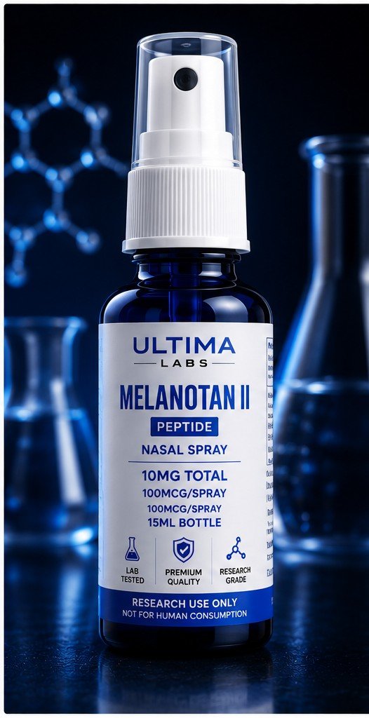 Melanotan II Spray 10mg - MT2 Liquid Spray 15ml 100mcg Per Spray | Ultima Labs