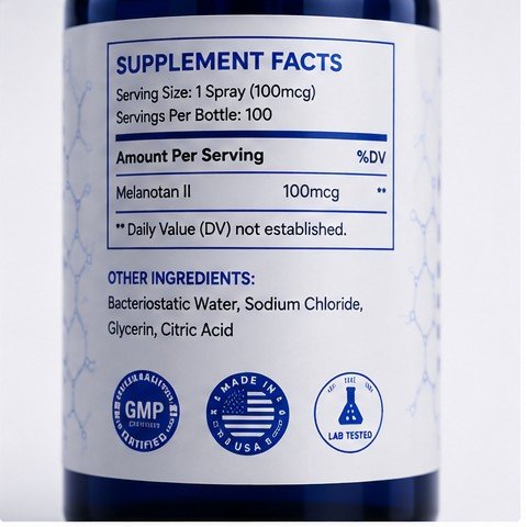 Melanotan II Spray 10mg - MT2 Liquid Spray 15ml 100mcg Per Spray | Ultima Labs - Image 5