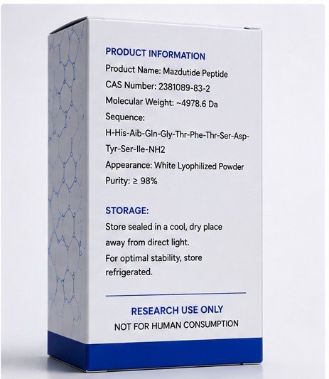 MAZDUTIDE PEPTIDE 10MG/20MG VIAL - Image 3