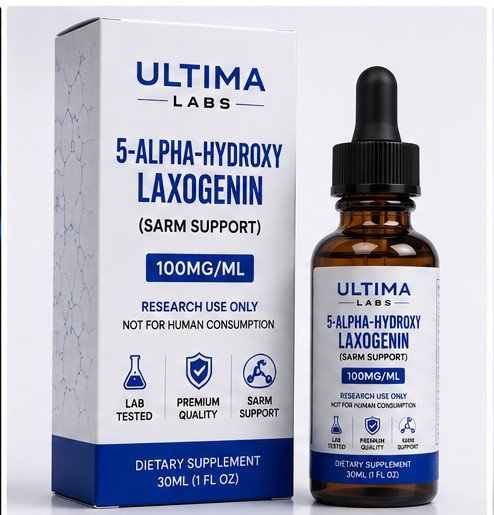 5-ALPHA-HYDROXY LAXOGENIN (SARM SUPPORT) - 100MG/ML - 30ML/60ML BOTTLE - Image 3