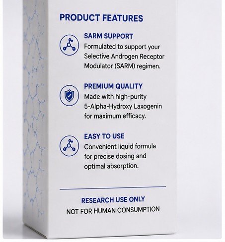 5-ALPHA-HYDROXY LAXOGENIN (SARM SUPPORT) - 100MG/ML - 30ML/60ML BOTTLE - Image 2
