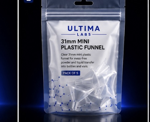 31mm Top Quality Mini Plastic Funnel - Image 2
