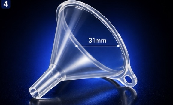 31mm Top Quality Mini Plastic Funnel - Image 4