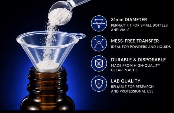 31mm Top Quality Mini Plastic Funnel - Image 5