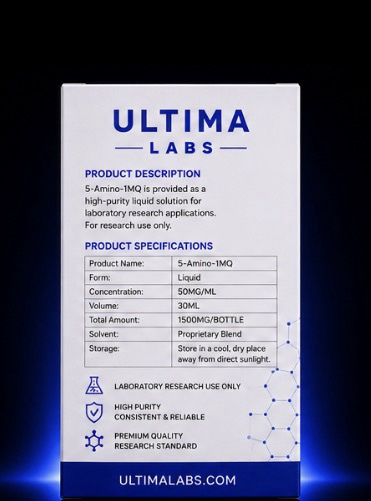 5-AMINO-1MQ 30ML LIQUID (50MG/ML, 1500MG BOTTLE) - Image 2