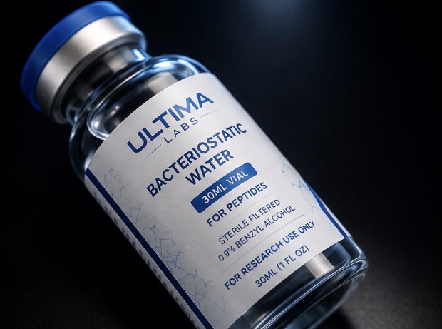 Bacteriostatic Water 30ml Vial for Peptides - Sterile & Lab-Grade - Image 2