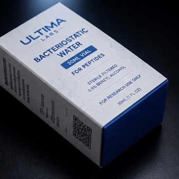 Bacteriostatic Water 30ml Vial for Peptides - Sterile & Lab-Grade - Image 3