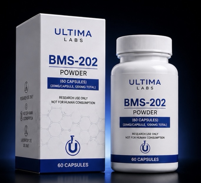 BMS-202 POWDER (60 CAPSULES) (20MG/CAPSULE, 1200MG TOTAL)