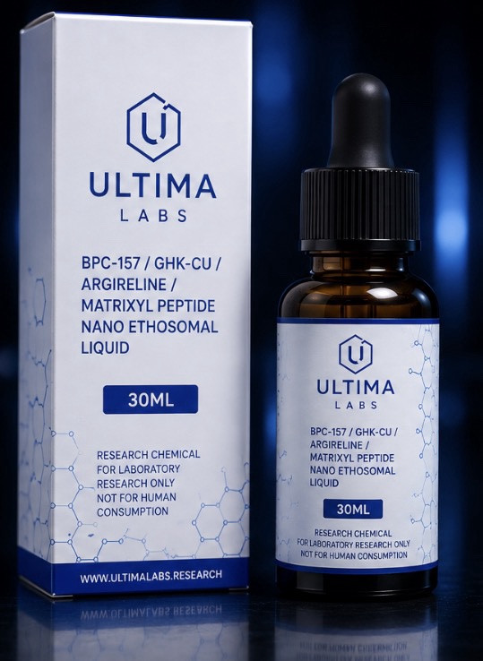 BPC-157 GHK-CU Blend 30ML - Healing + Copper Peptide Stack | For Sale - Ultima Labs
