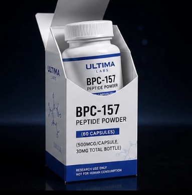 BPC-157 Peptide Powder 60 Capsules | 500mcg BPC-157 Capsules - Image 4