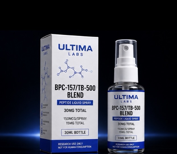 BPC-157/TB-500 BLEND 30MG PEPTIDE LIQUID SPRAY 30ML BOTTLE (150MCG/SPRAY, 15MG TOTAL)