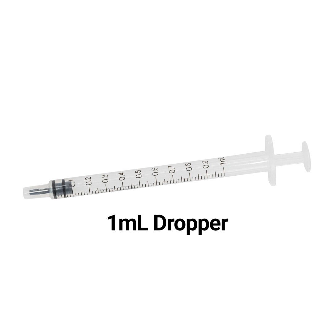 Sterile 1mL Dropper Dispenser Luer Slip Tip